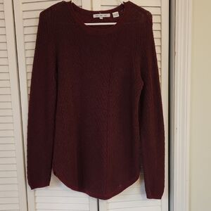 Women's Burgundy Sweater